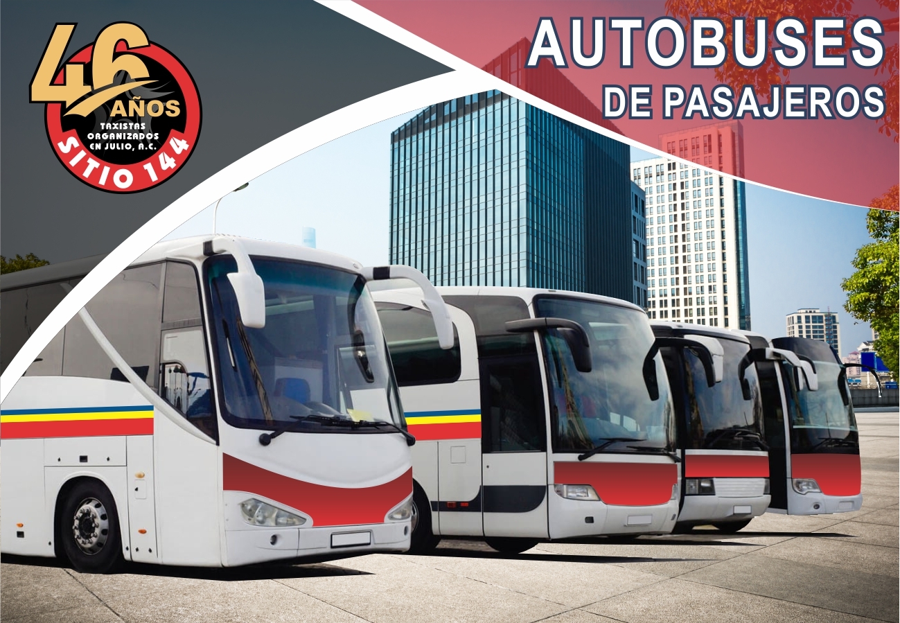 <span style="font-weight: bold;">Servicio de transporte en autobuses</span><br>